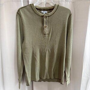 Wallace Barnes Mens Henley Thermal Medium‎ Green Outdoors Hiking Fishing 17829